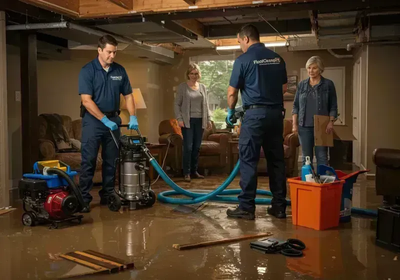 Basement Water Extraction and Removal Techniques process in Oak Hills, CA