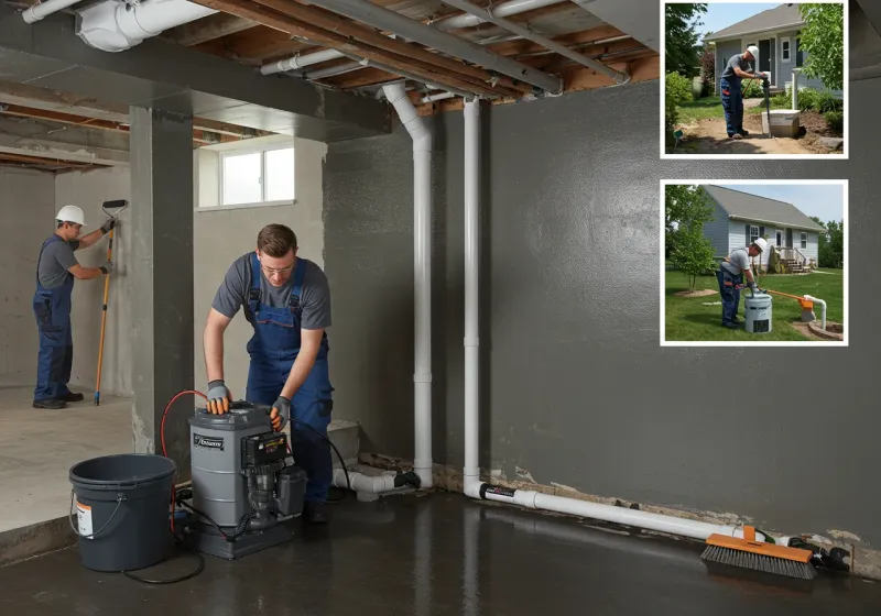 Basement Waterproofing and Flood Prevention process in Oak Hills, CA